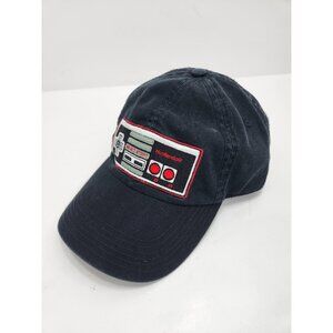 Nintendo NES Embroidered Controller Black Snapback Hat Cap‎ 2017 Strechy